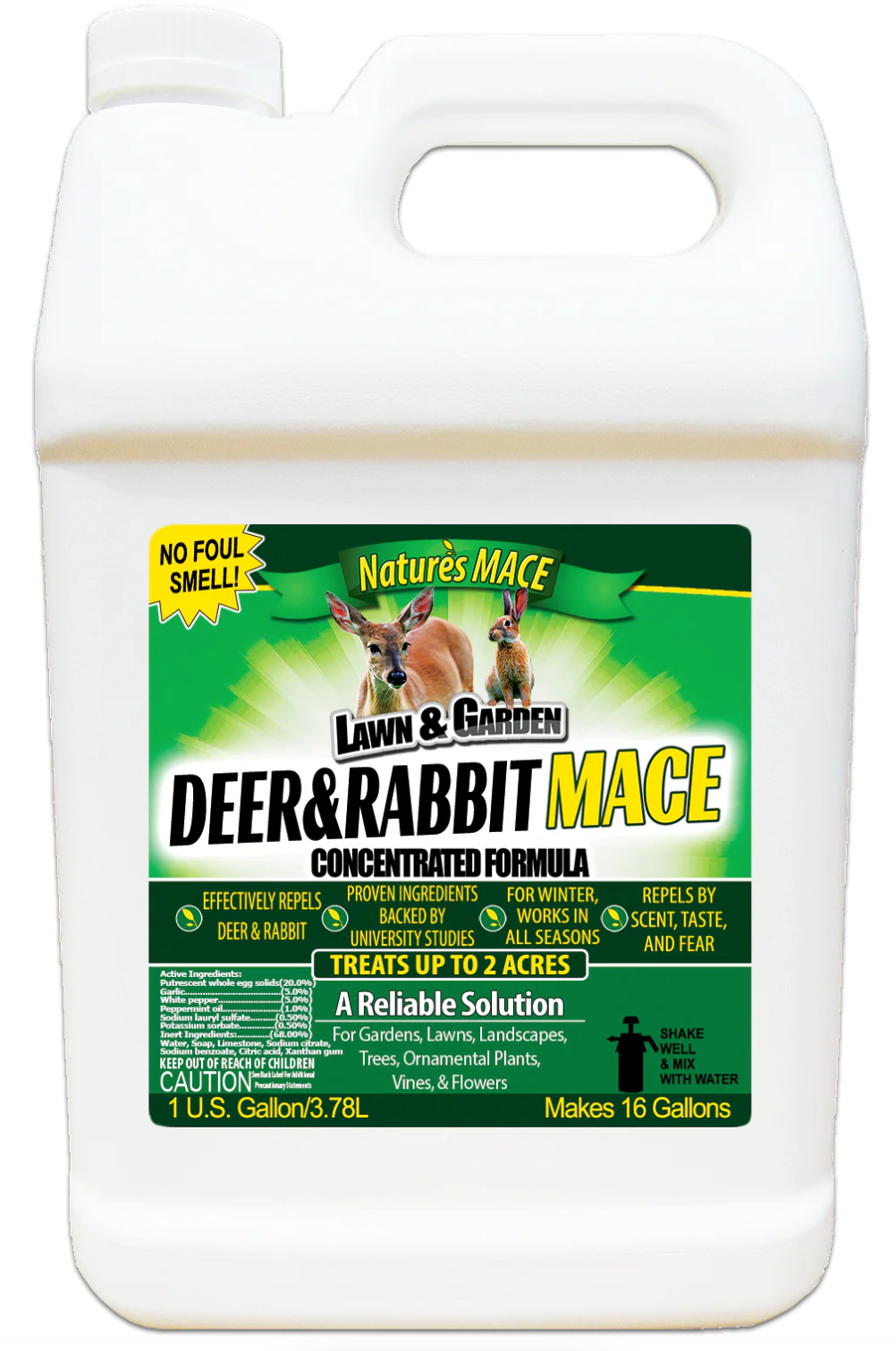 Deer & Rabbit Repellent Formula - 1 Gallon