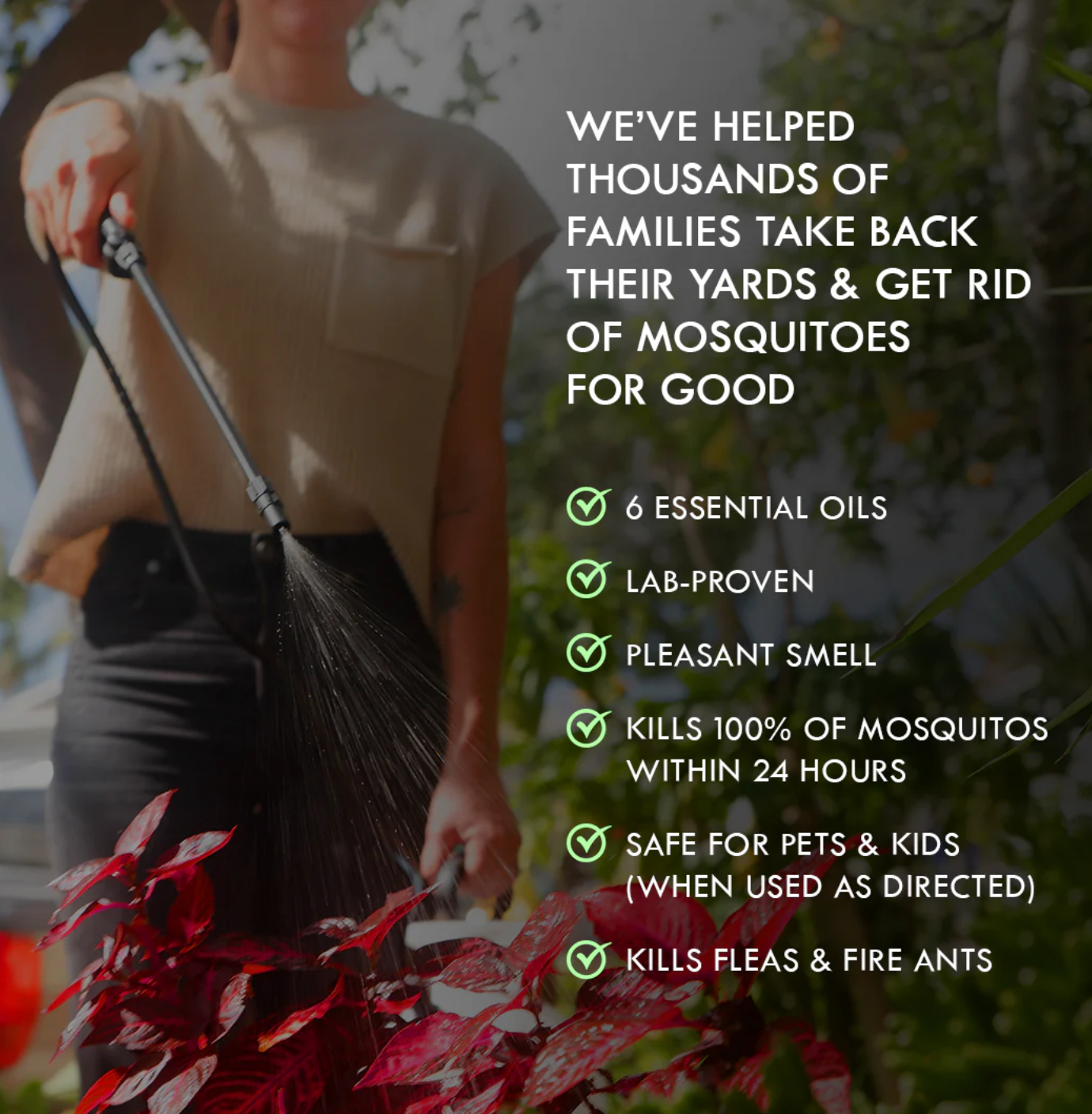 Mosquito Killer & Repellent Concentrate - MINT 1 Gallon