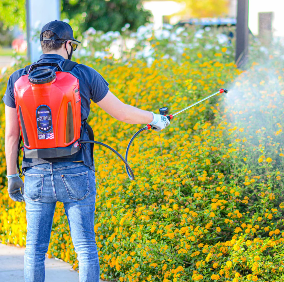 Electric Backpack Sprayer + 1 Gallon Mosquito Killer & Repellent Combo
