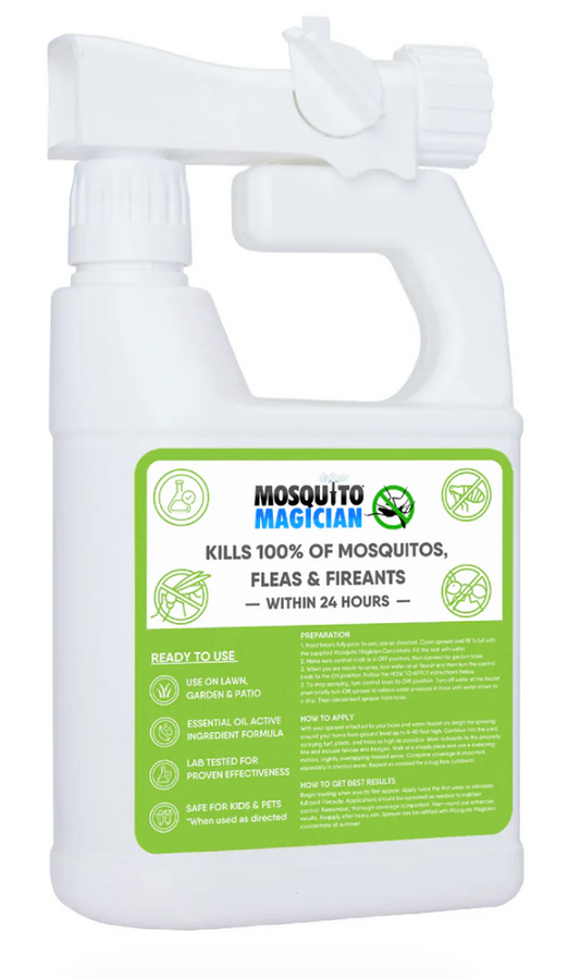 Mosquito Magician Empty Hose Sprayer + Concentrate Bundle