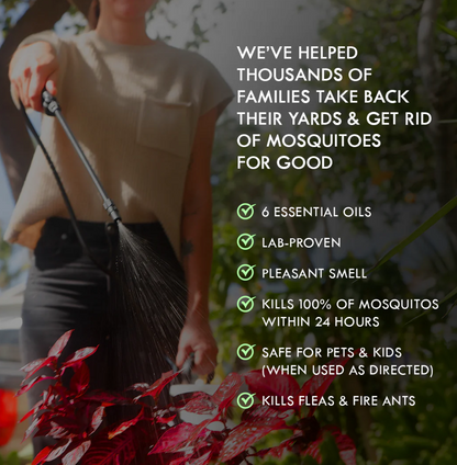 Mosquito Killer & Repellent Concentrate - MINT 1 Gallon