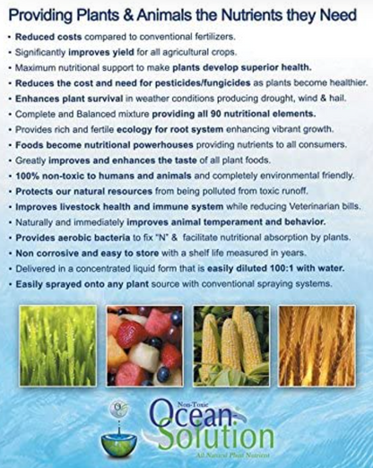 Ocean Solution Organic Fertilizer - 1 gallon