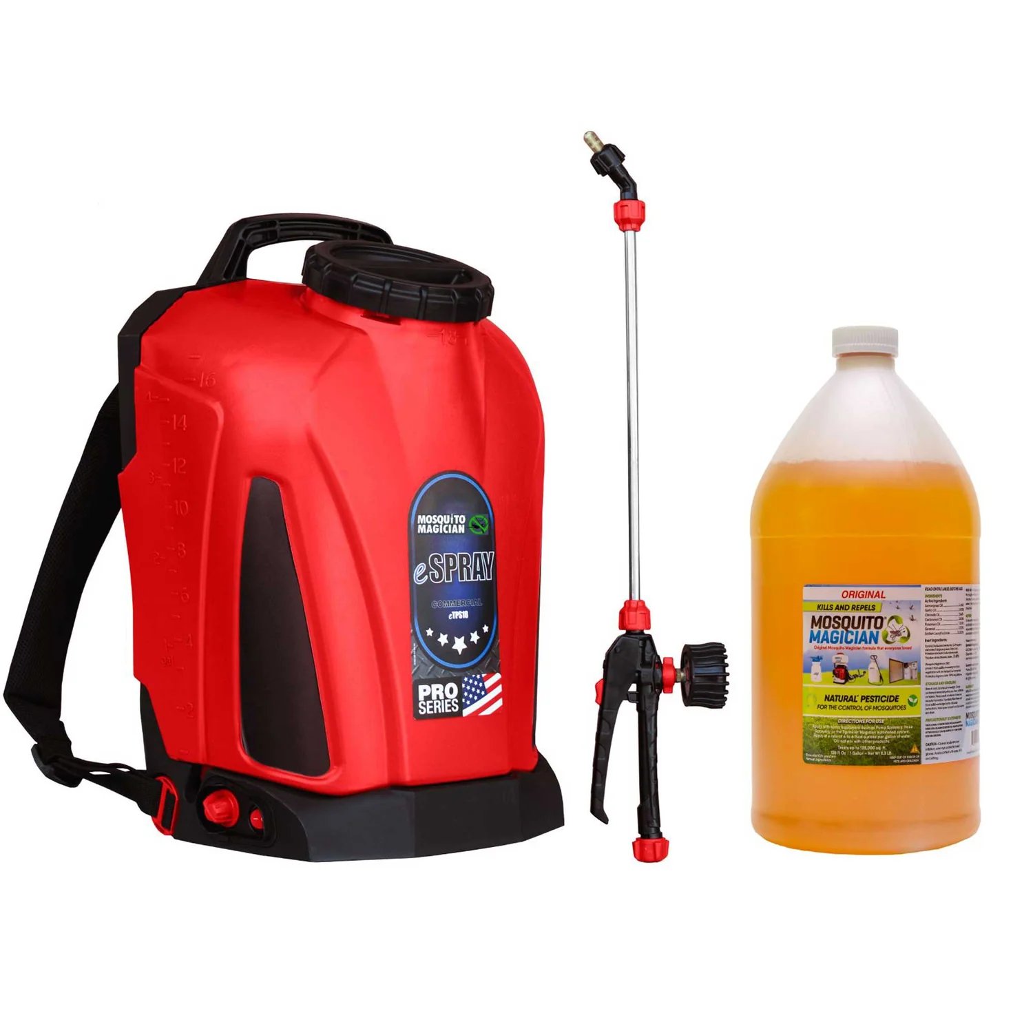 Electric Backpack + 1 Gal Combo